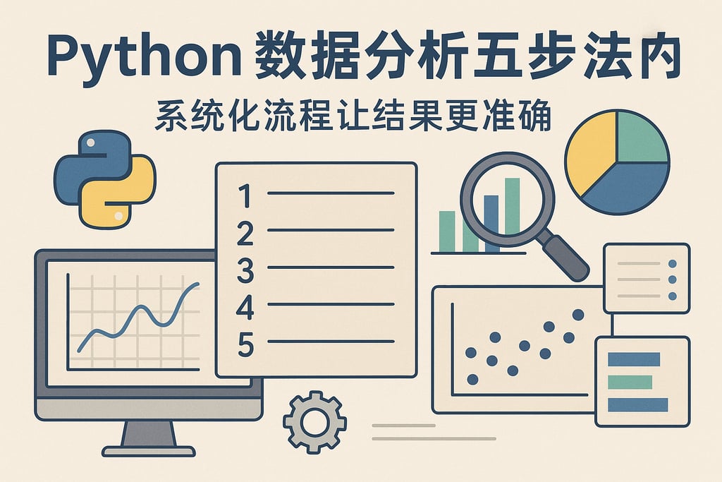Python数据分析五步法是什么？系统化流程让结果更精准