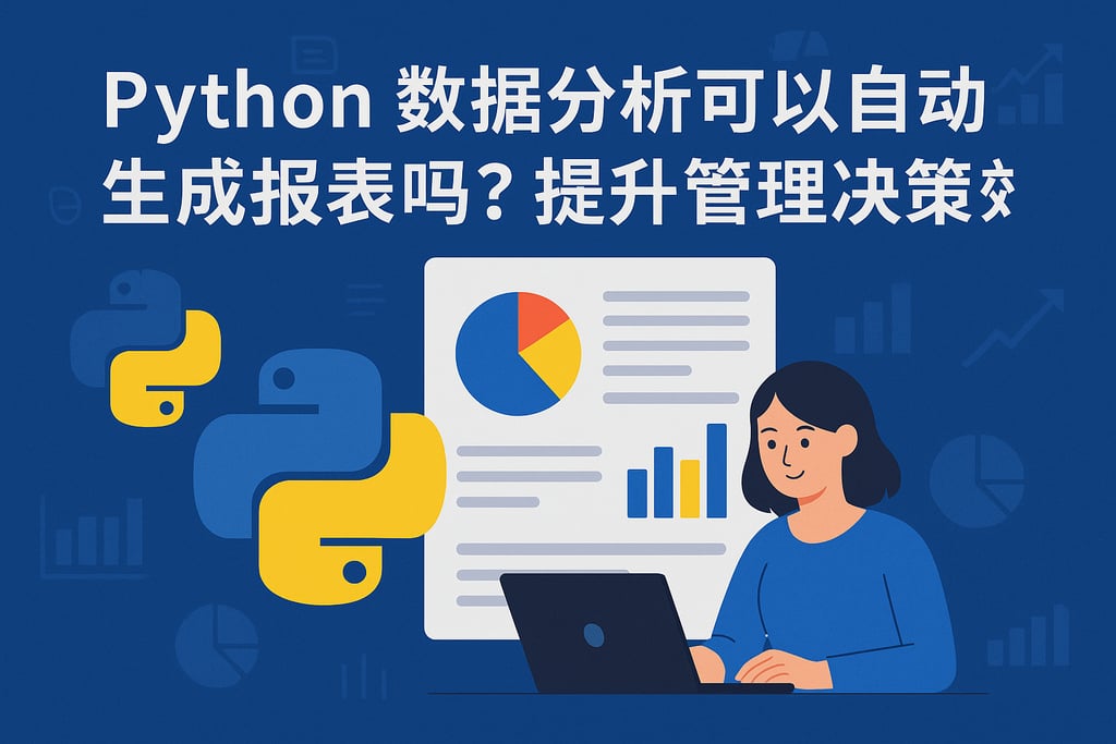Python数据分析可以自动生成报表吗？提升管理决策效率