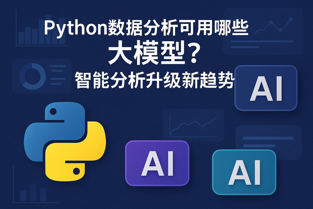 Python数据分析可用哪些大模型？智能分析升级新趋势