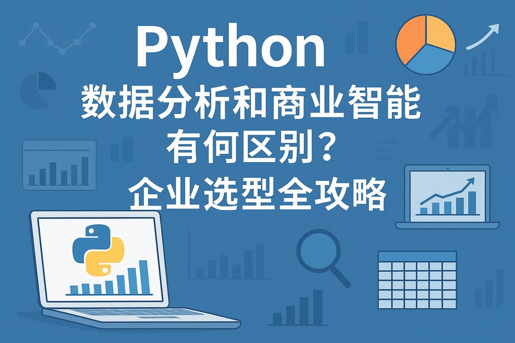 Python数据分析和商业智能有何区别？企业选型全攻略