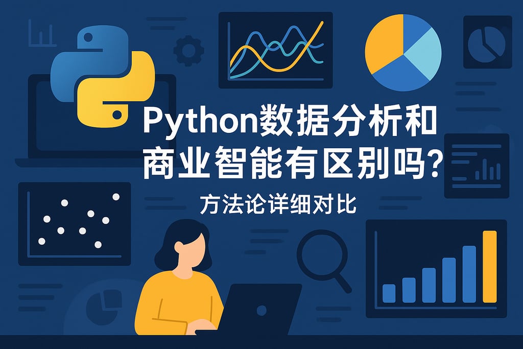 Python数据分析和商业智能有区别吗？方法论详细对比