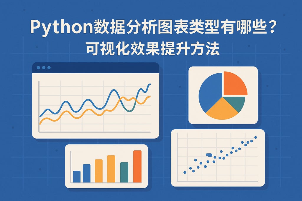 Python数据分析图表类型有哪些？可视化效果提升方法