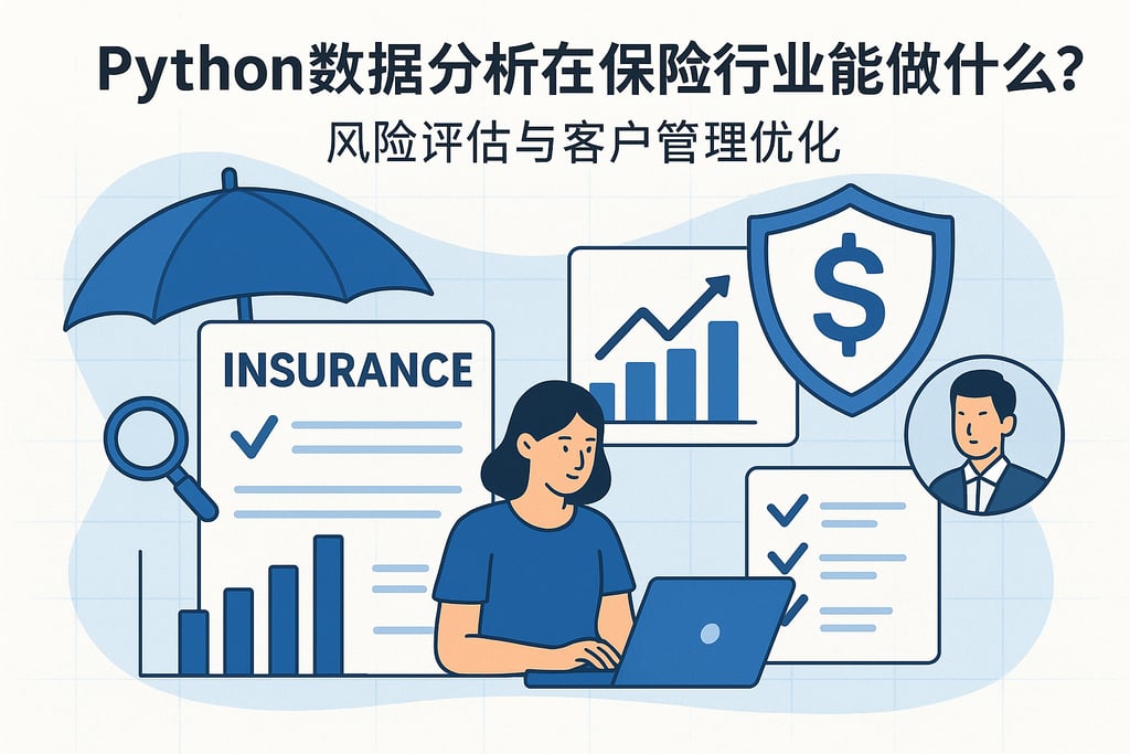 Python数据分析在保险行业能做什么？风险评估与客户管理优化