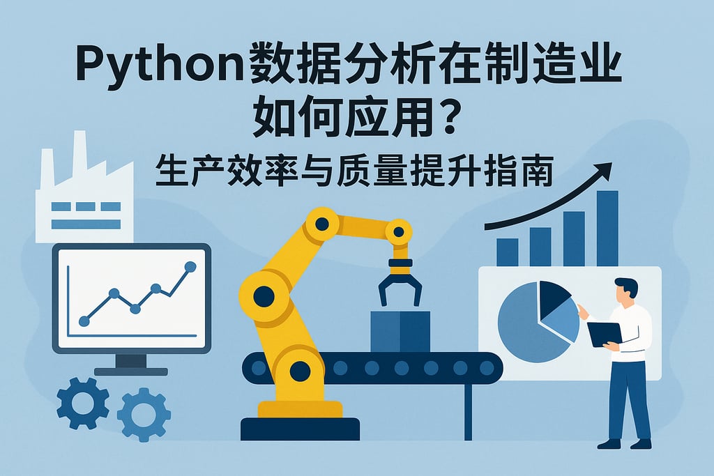 Python数据分析在制造业如何应用？生产效率与质量提升指南