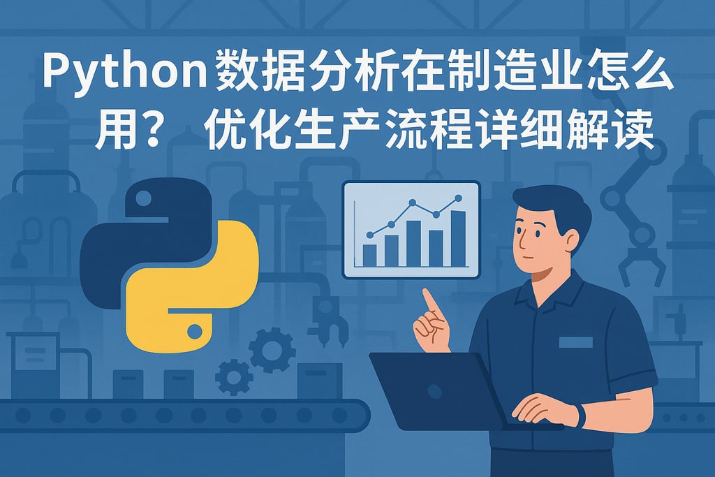 Python数据分析在制造业怎么用？优化生产流程详细解读