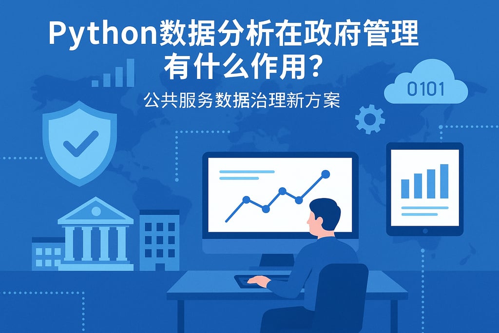 Python数据分析在政府管理有什么作用？公共服务数据治理新方案