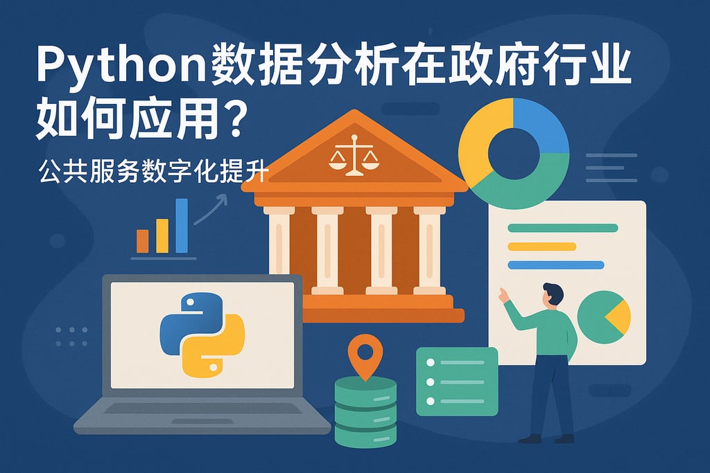 Python数据分析在政府行业如何应用？公共服务数字化提升