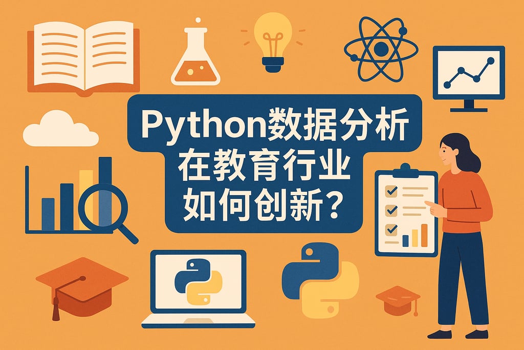 Python数据分析在教育行业如何创新？促进教学改革