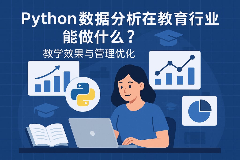 Python数据分析在教育行业能做什么？教学效果与管理优化