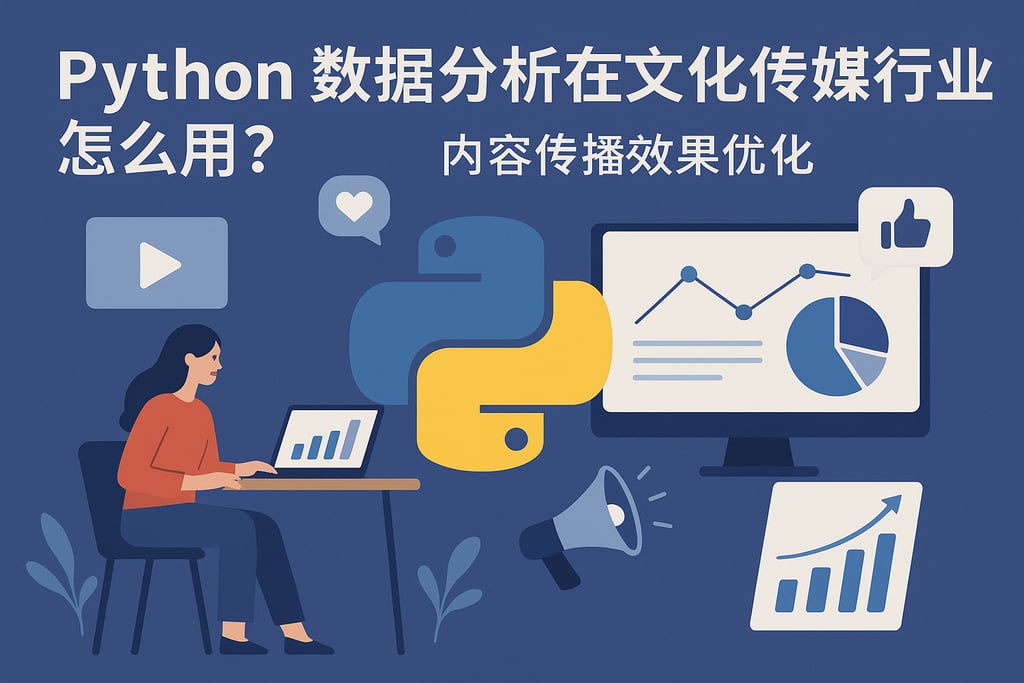 Python数据分析在文化传媒行业怎么用？内容传播效果优化