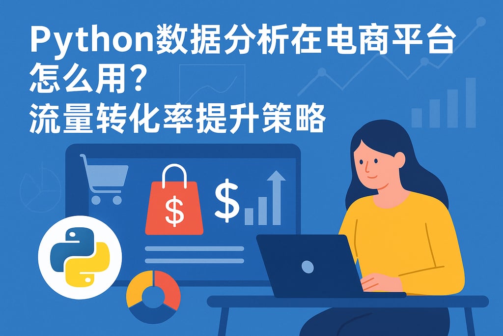 Python数据分析在电商平台怎么用？流量转化率提升策略