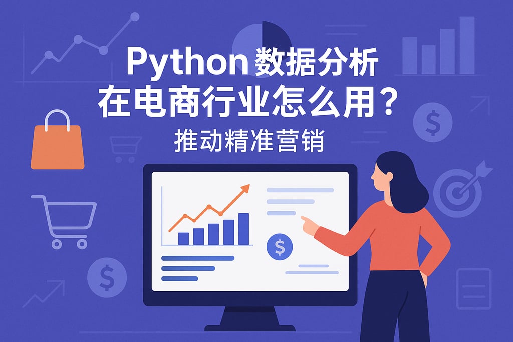 Python数据分析在电商行业怎么用？推动精准营销