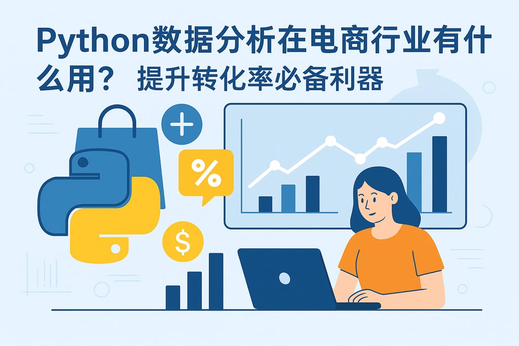 Python数据分析在电商行业有什么用？提升转化率必备利器