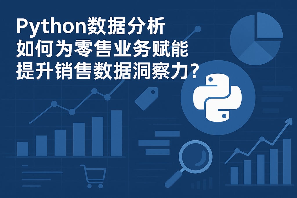 Python数据分析如何为零售业务赋能？提升销售数据洞察力
