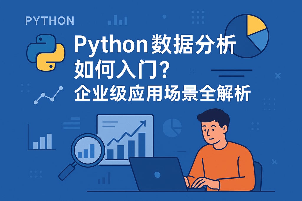 Python数据分析如何入门？企业级应用场景全解析