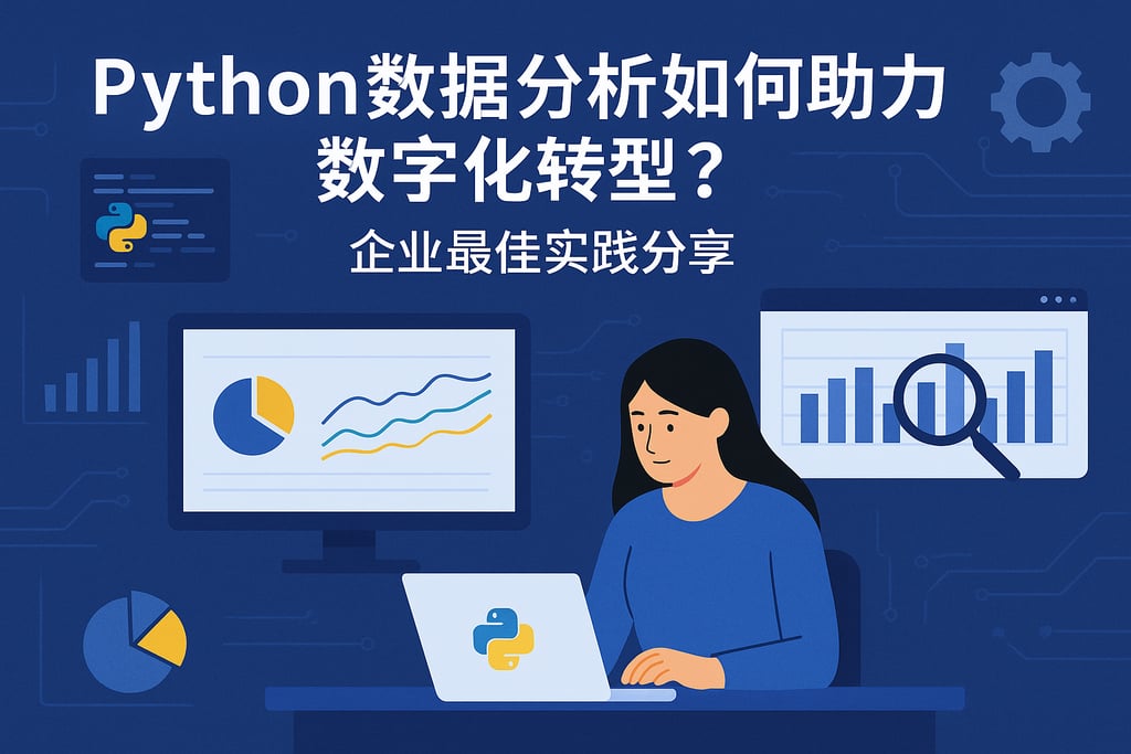 Python数据分析如何助力数字化转型？企业最佳实践分享