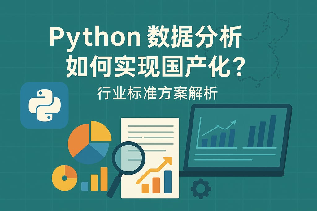 Python数据分析如何实现国产化？行业标准方案解析