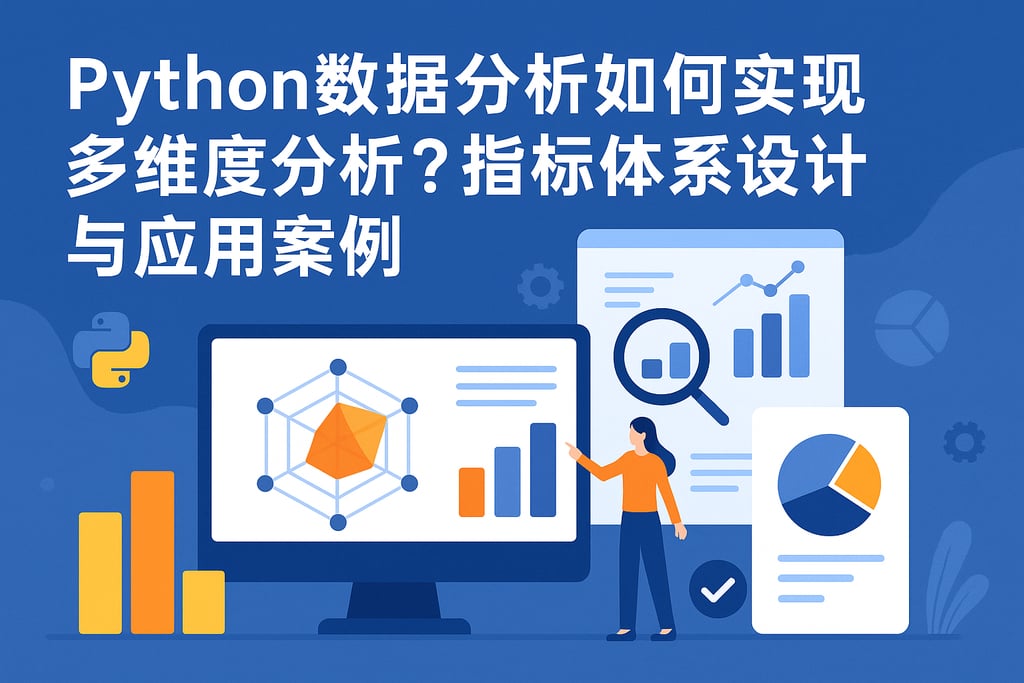 Python数据分析如何实现多维度分析？指标体系设计与应用案例