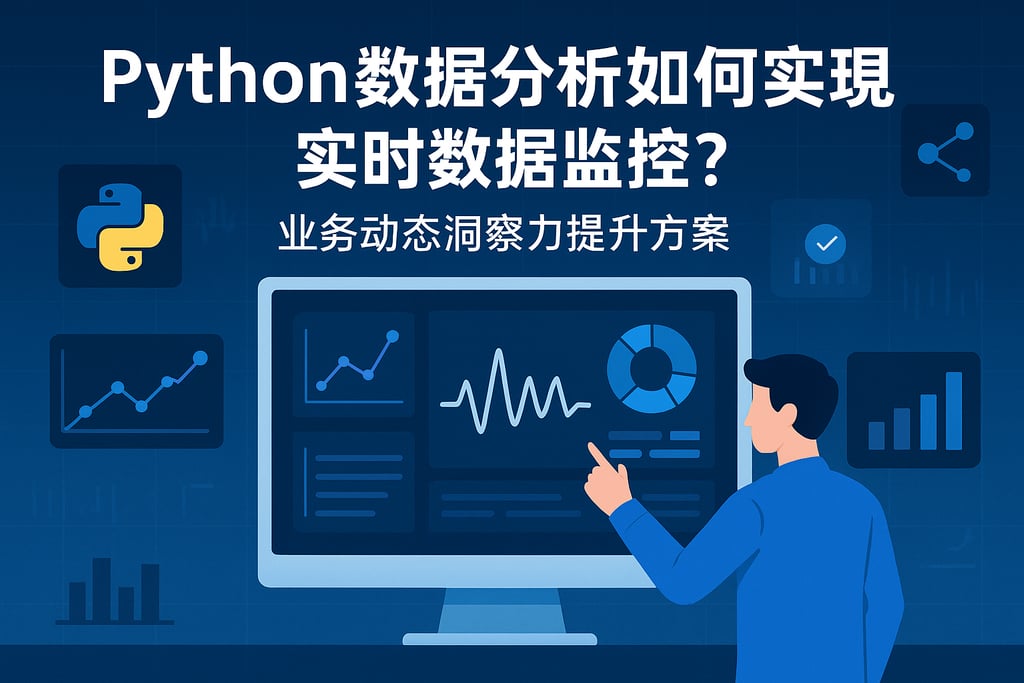 Python数据分析如何实现实时数据监控？业务动态洞察力提升方案