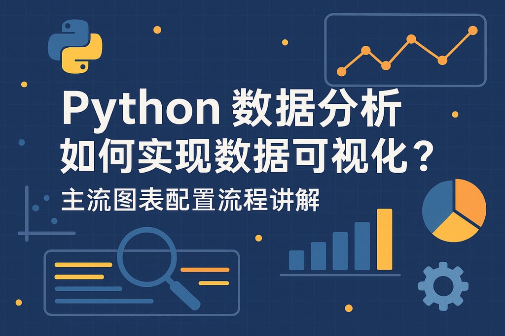 Python数据分析如何实现数据可视化？主流图表配置流程讲解