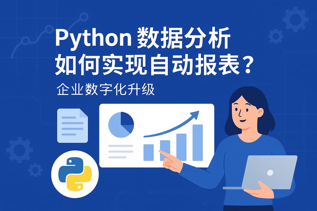 Python数据分析如何实现自动报表？企业数字化升级