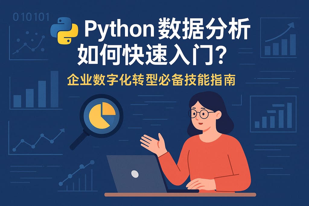 Python数据分析如何快速入门？企业数字化转型必备技能指南