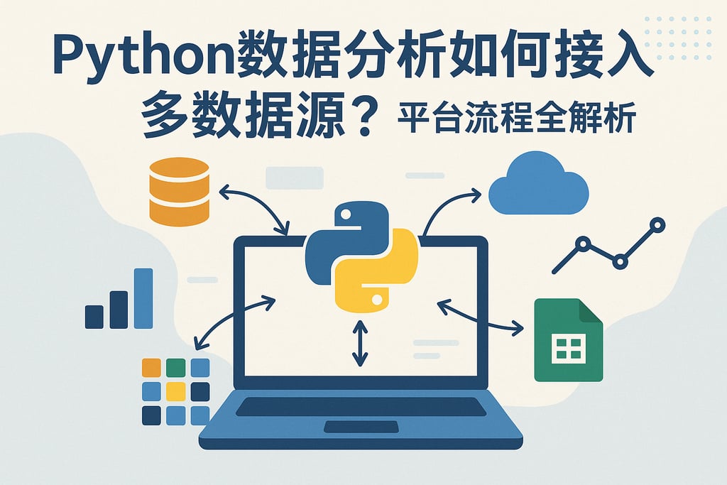Python数据分析如何接入多数据源？平台流程全解析