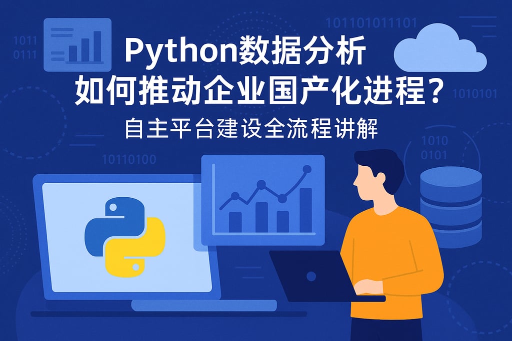 Python数据分析如何推动企业国产化进程？自主平台建设全流程讲解