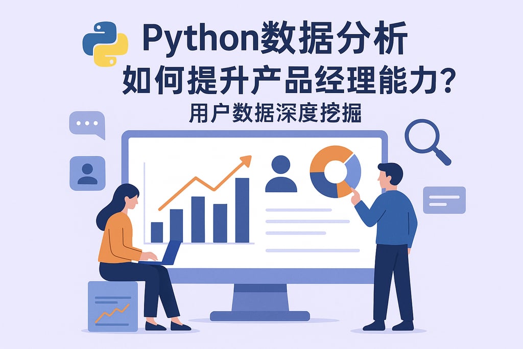 Python数据分析如何提升产品经理能力？用户数据深度挖掘