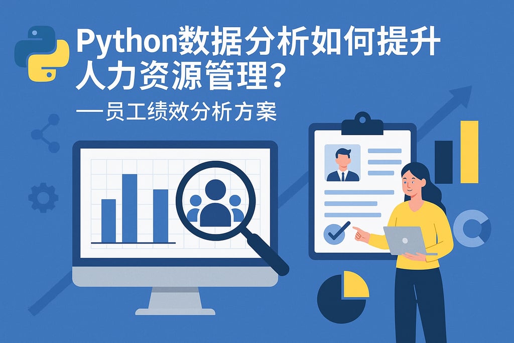 Python数据分析如何提升人力资源管理？员工绩效分析方案