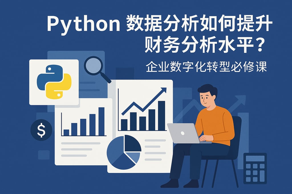 Python数据分析如何提升财务分析水平？企业数字化转型必修课