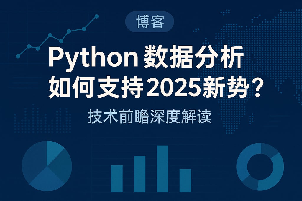 Python数据分析如何支持2025新趋势？技术前瞻深度解读