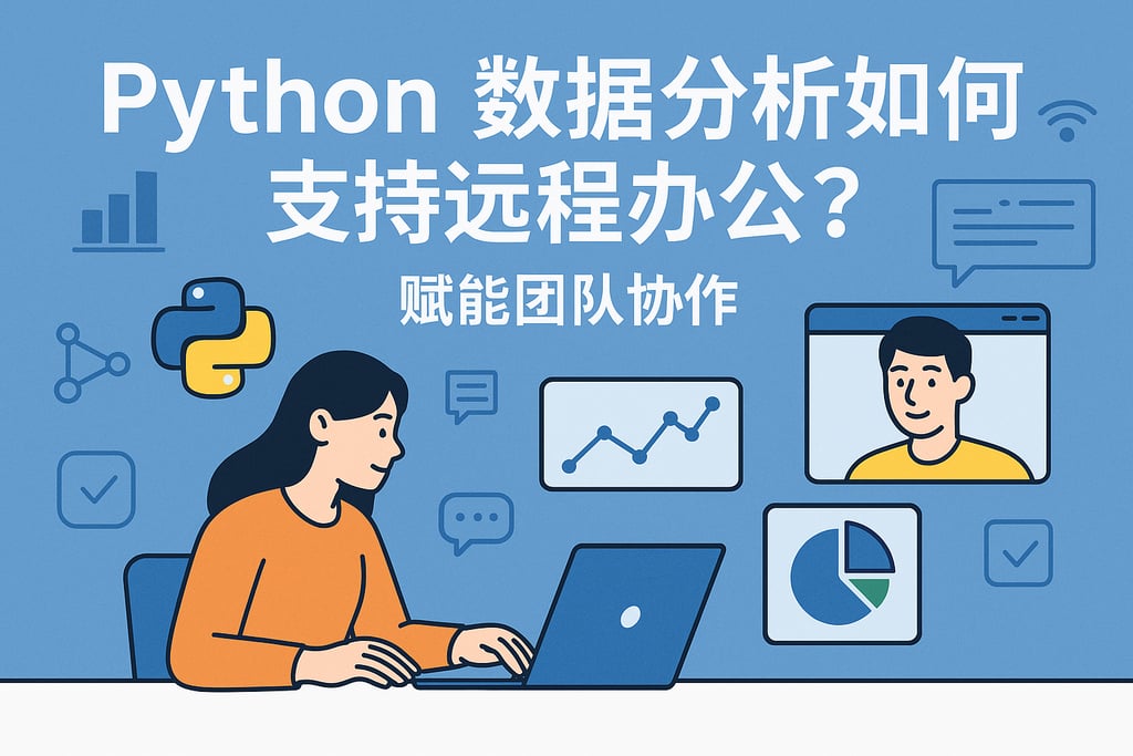 Python数据分析如何支持远程办公？赋能团队协作