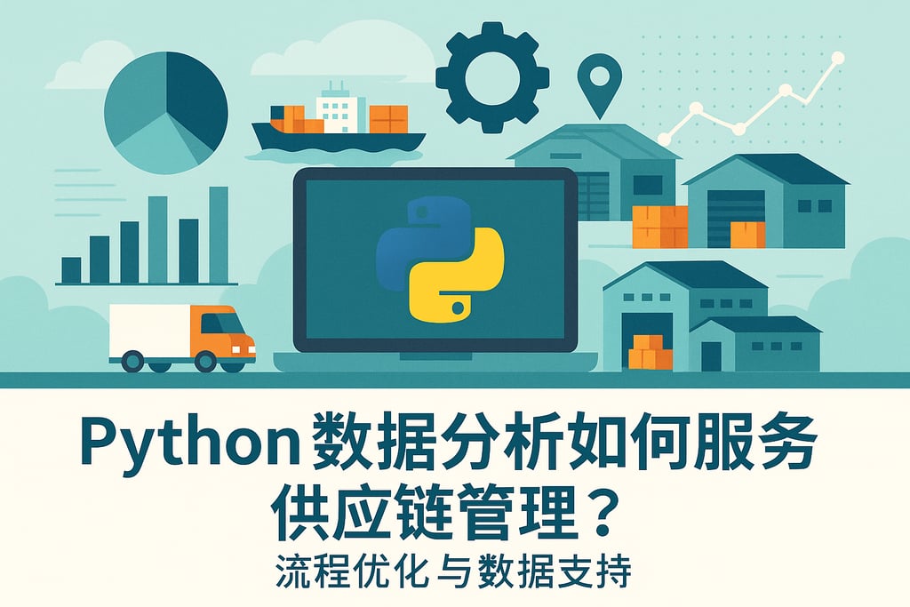 Python数据分析如何服务供应链管理？流程优化与数据支持