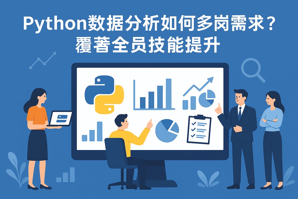Python数据分析如何满足多岗位需求？覆盖全员技能提升