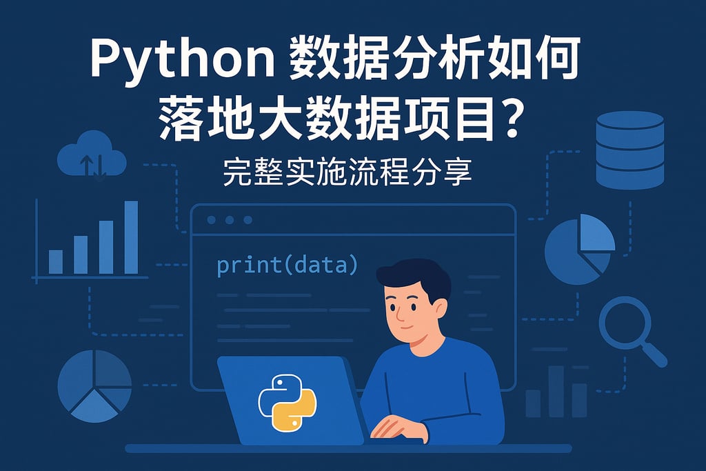 Python数据分析如何落地大数据项目？完整实施流程分享