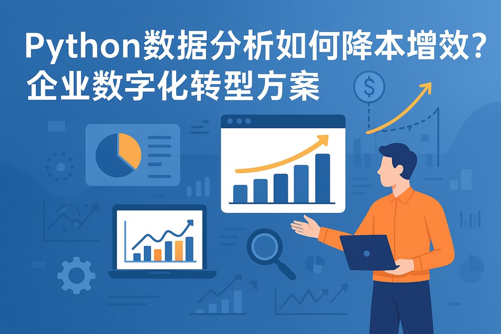 Python数据分析如何降本增效？企业数字化转型方案