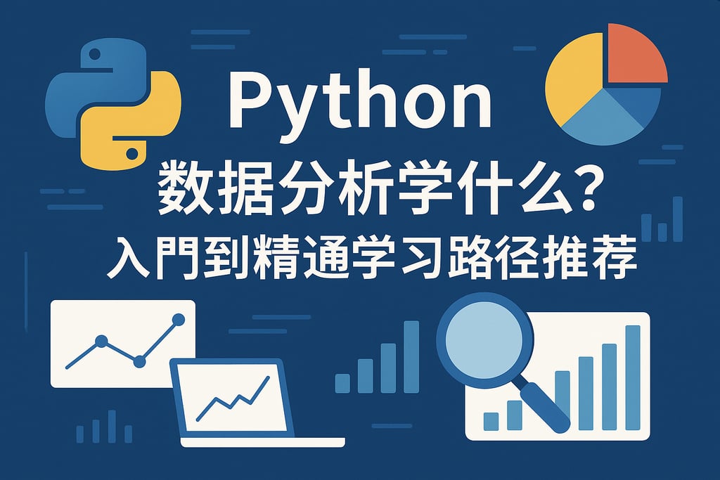Python数据分析学什么？入门到精通学习路径推荐