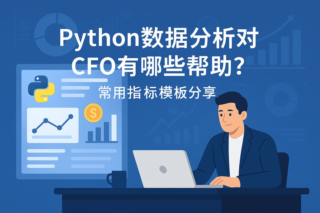 Python数据分析对CFO有哪些帮助？常用指标模板分享