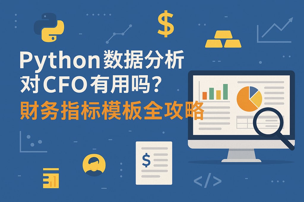 Python数据分析对CFO有用吗？财务指标模板全攻略