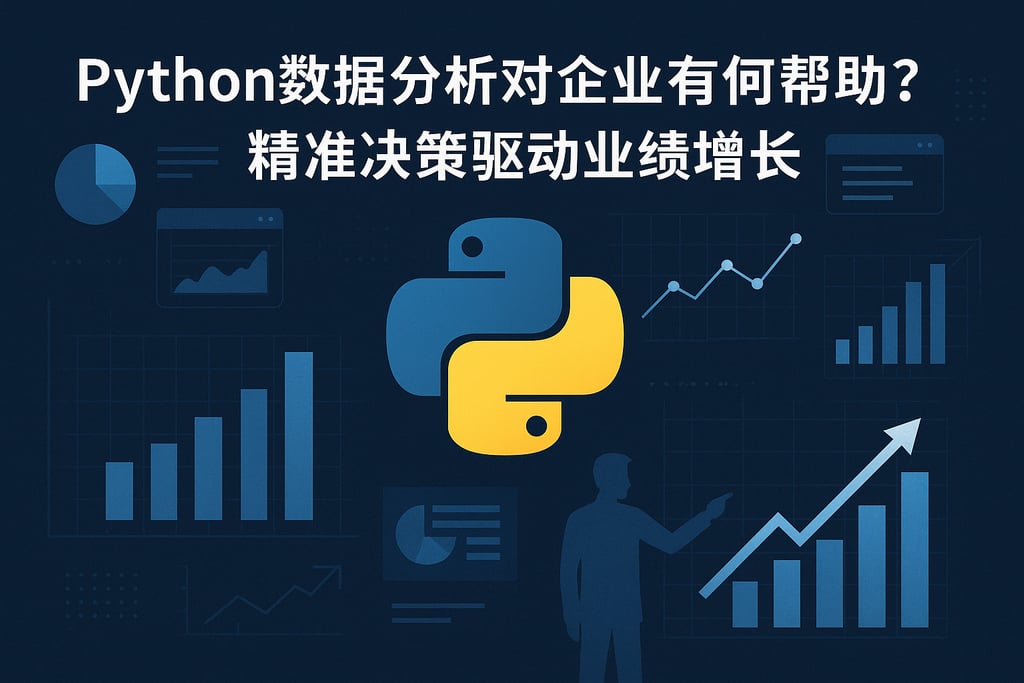 Python数据分析对企业有何帮助？精准决策驱动业绩增长