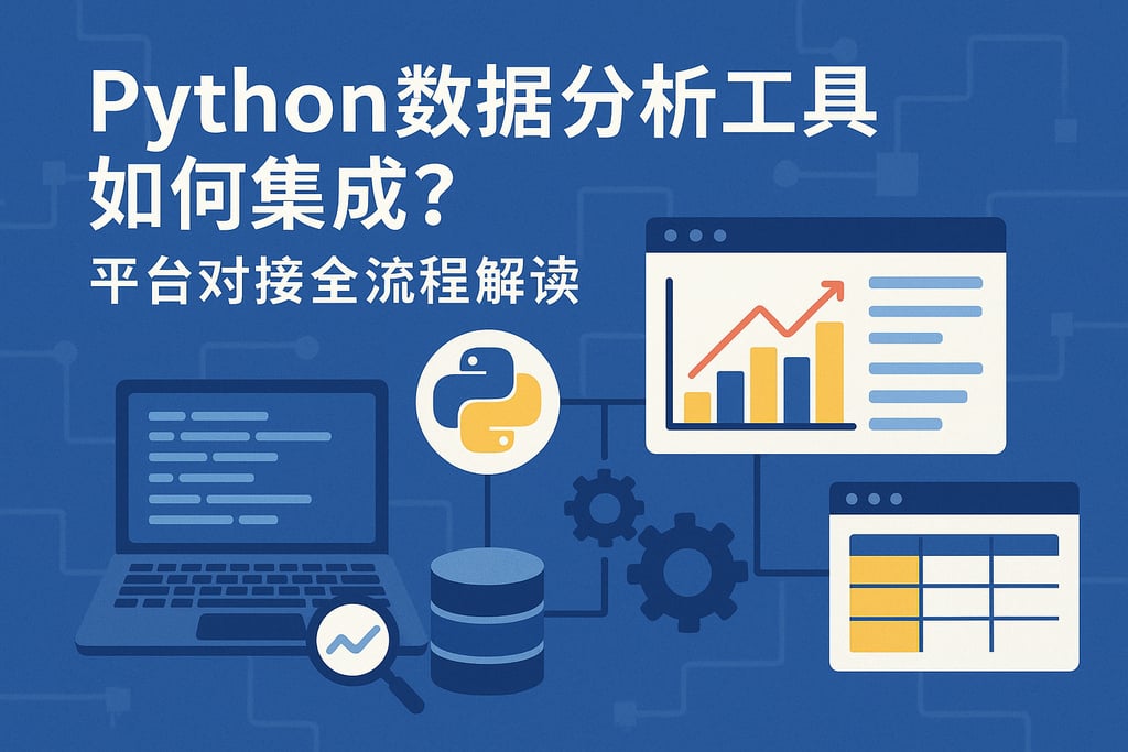 Python数据分析工具如何集成？平台对接全流程解读