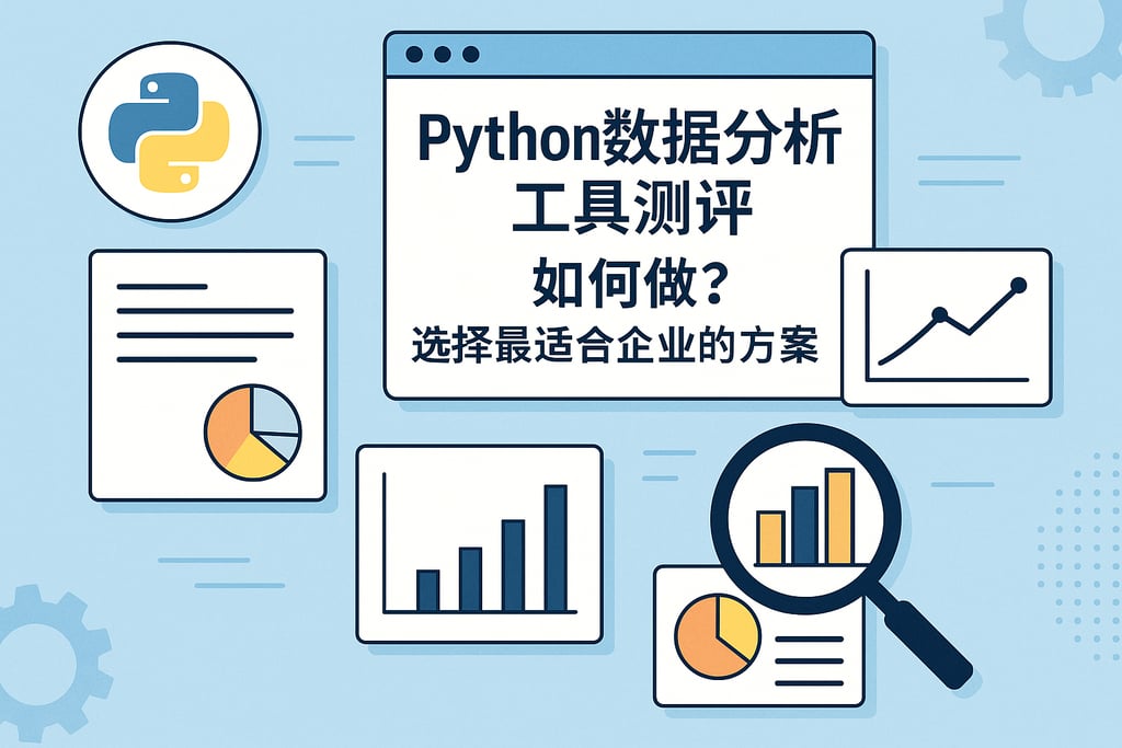 Python数据分析工具测评如何做？选择最适合企业的方案