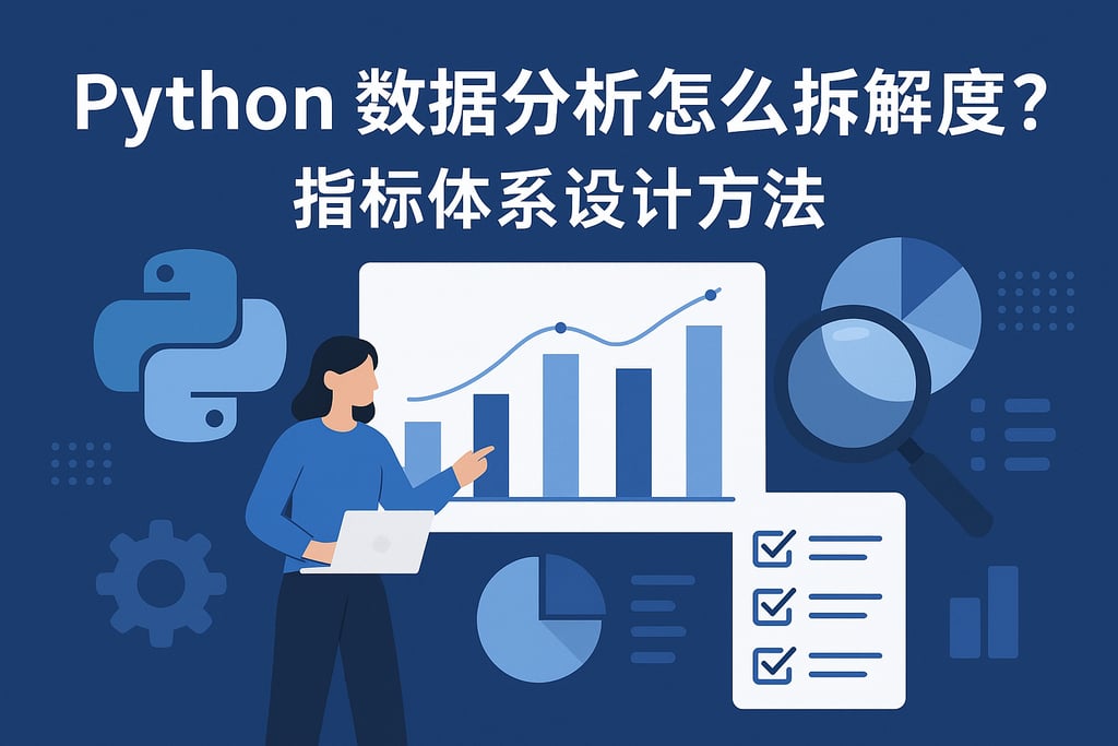 Python数据分析怎么拆解维度？指标体系设计方法