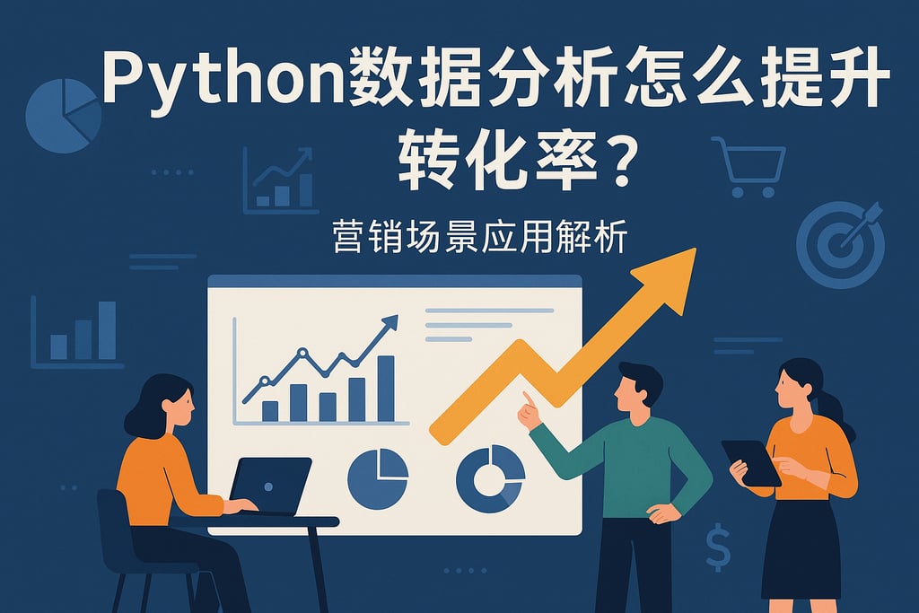 Python数据分析怎么提升转化率？营销场景应用解析