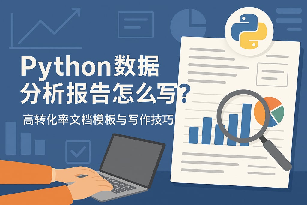 Python数据分析报告怎么写？高转化率文档模板与写作技巧