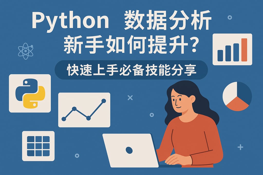 Python数据分析新手如何提升？快速上手必备技能分享