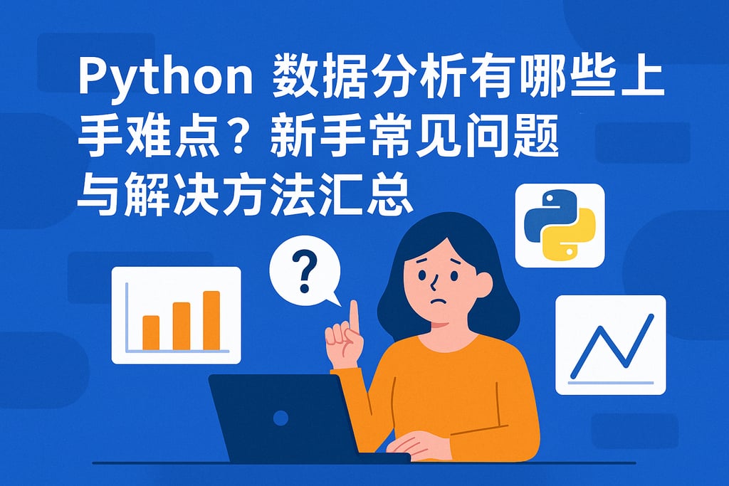 Python数据分析有哪些上手难点？新手常见问题与解决方法汇总