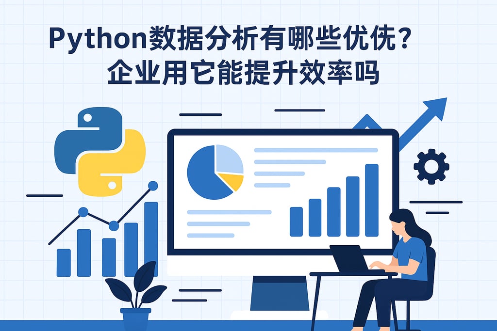 Python数据分析有哪些优势？企业用它能提升效率吗