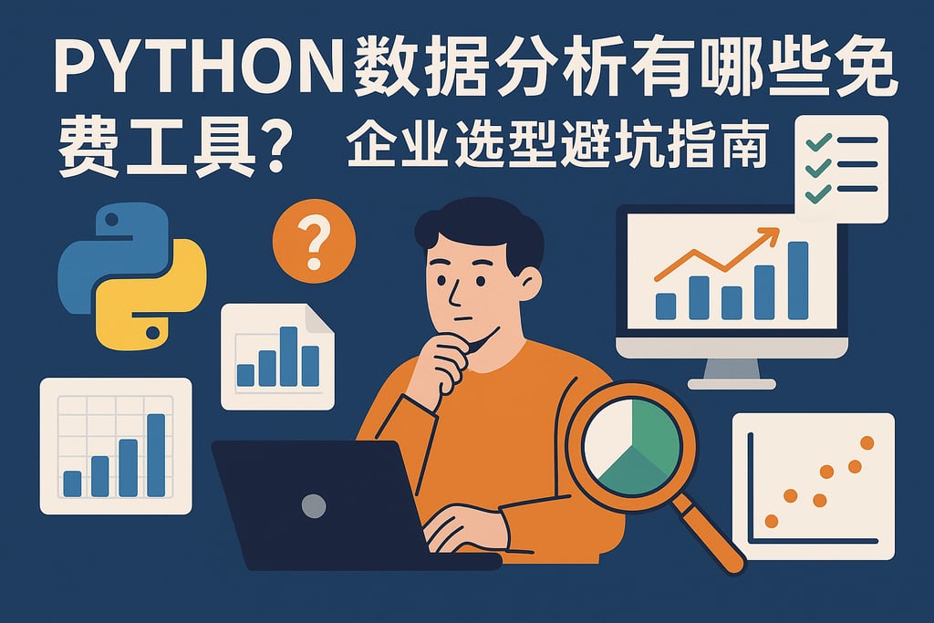 Python数据分析有哪些免费工具？企业选型避坑指南